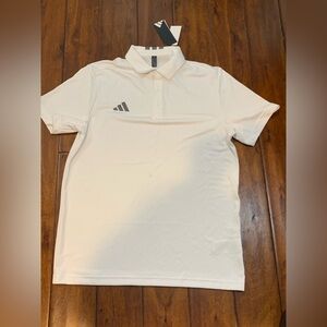 adidas 3 Stripe Golf Polo